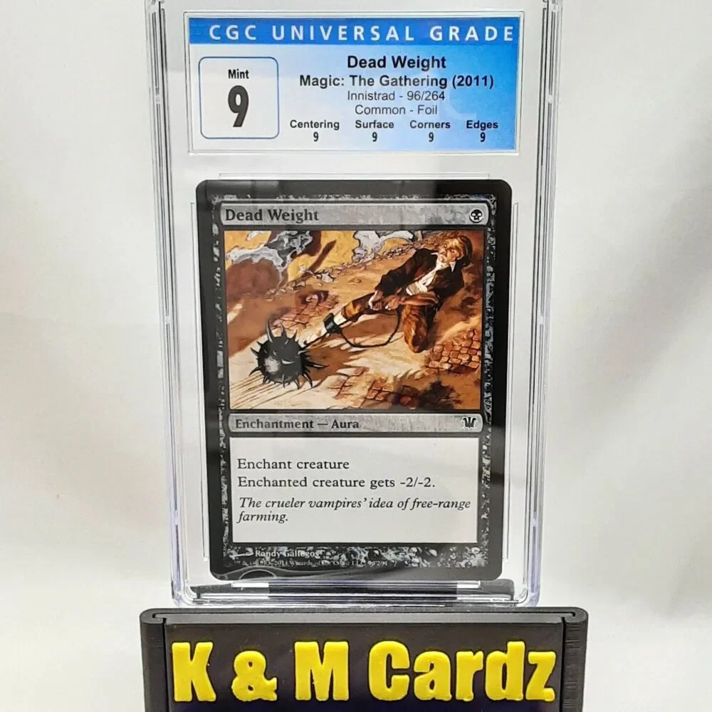 MTG - Innistrad - Dead Weight - Foil - Graded - CGC 9